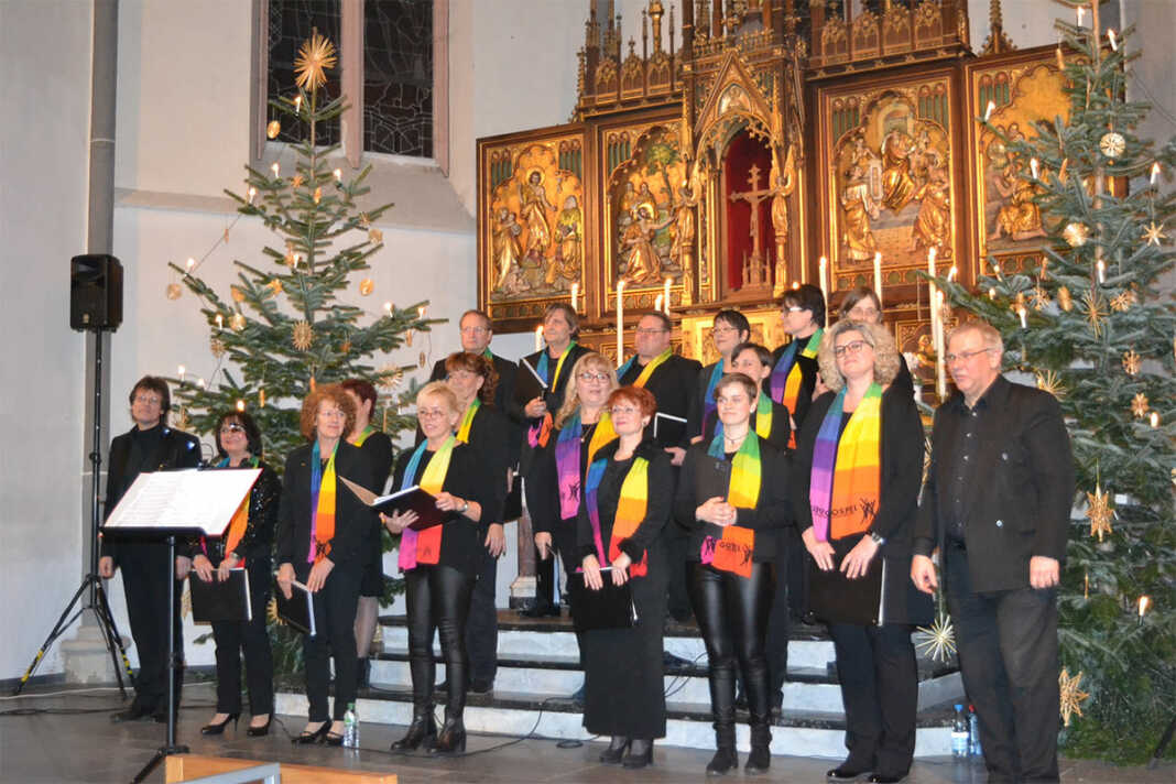 Gospelchor Burgbrohl beeindruckte mit den „Canticle of Christmas“