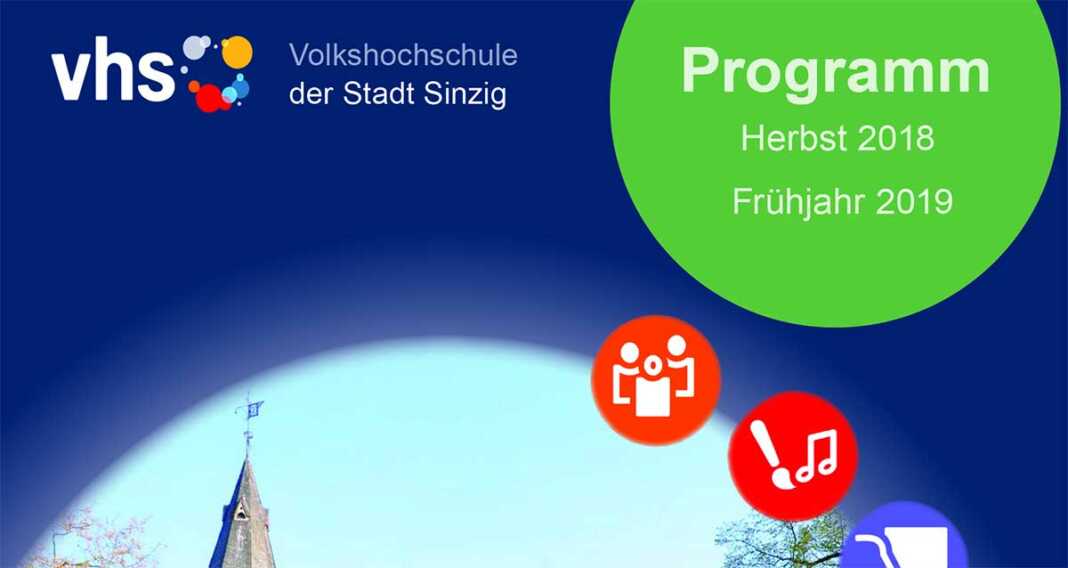 Neues Programm der Volkshochschule Sinzig erscheint