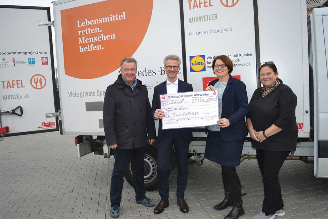 Firma VITO in Remagen unterstützt Tafel Ahrweiler