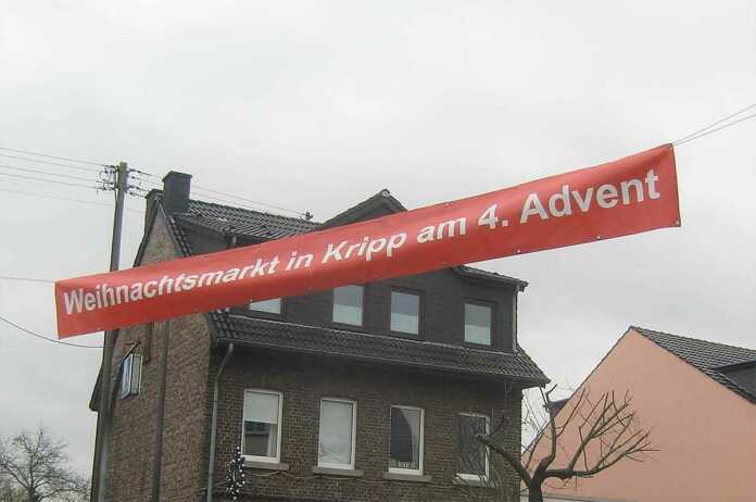 Weihnachtsmarkt in Kripp am 4. Adventssonntag