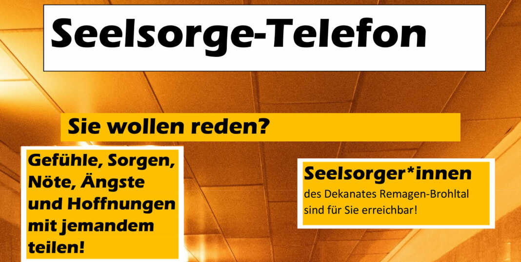 Corona-Sorgen-Telefon im Dekanat Remagen-Brohltal auch an den Ostertagen