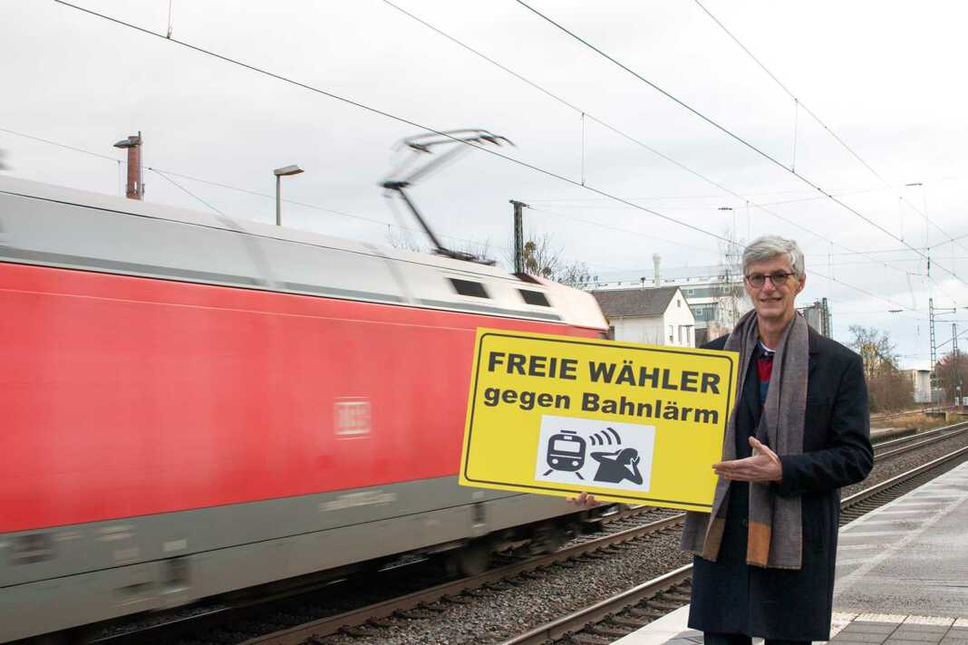 Landtagskandidat Reiner Friedsam fordert die Umsetzung der Maßnahmen zur Lärmreduzierung und mehr Sicherheit