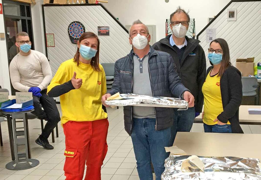 Pizza im DRK Remagen
