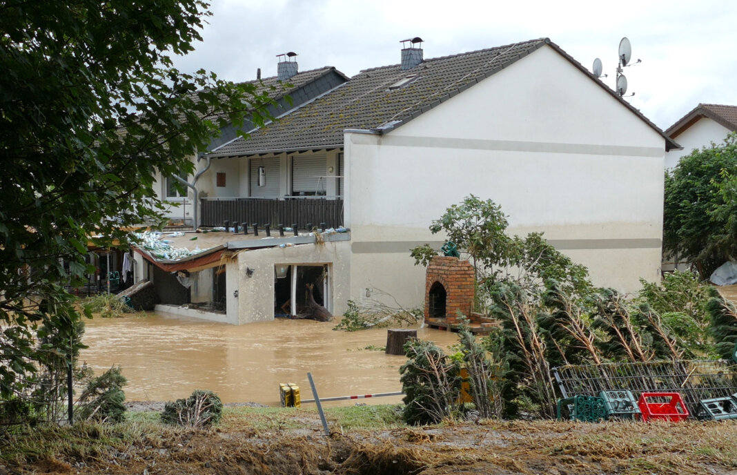Hochwasser Haus