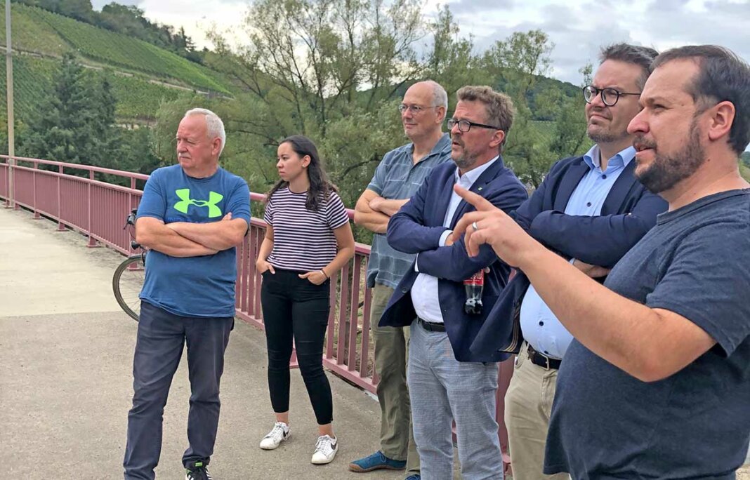 Tobias Lindner, Carl-Bernhard von Heusinger und Martin Schmitt mit GRÜNEN aus Bad Neuenahr-Ahrweiler