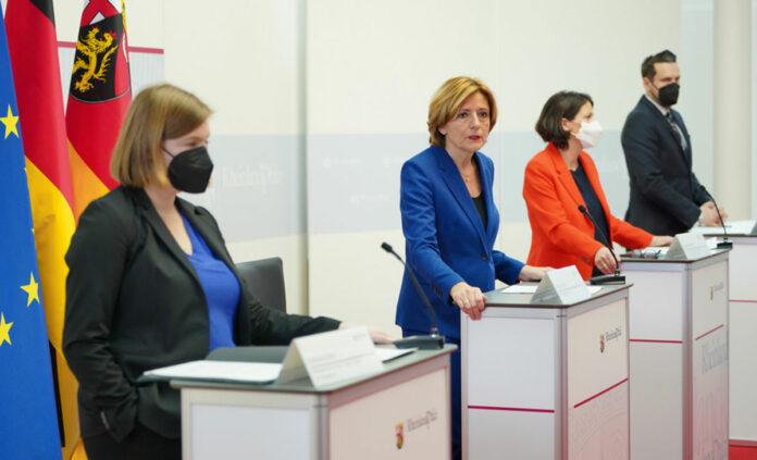 Pressekonferenz Perspektivplan für das Frühjahr; © Staatskanzlei RLP / Dinges