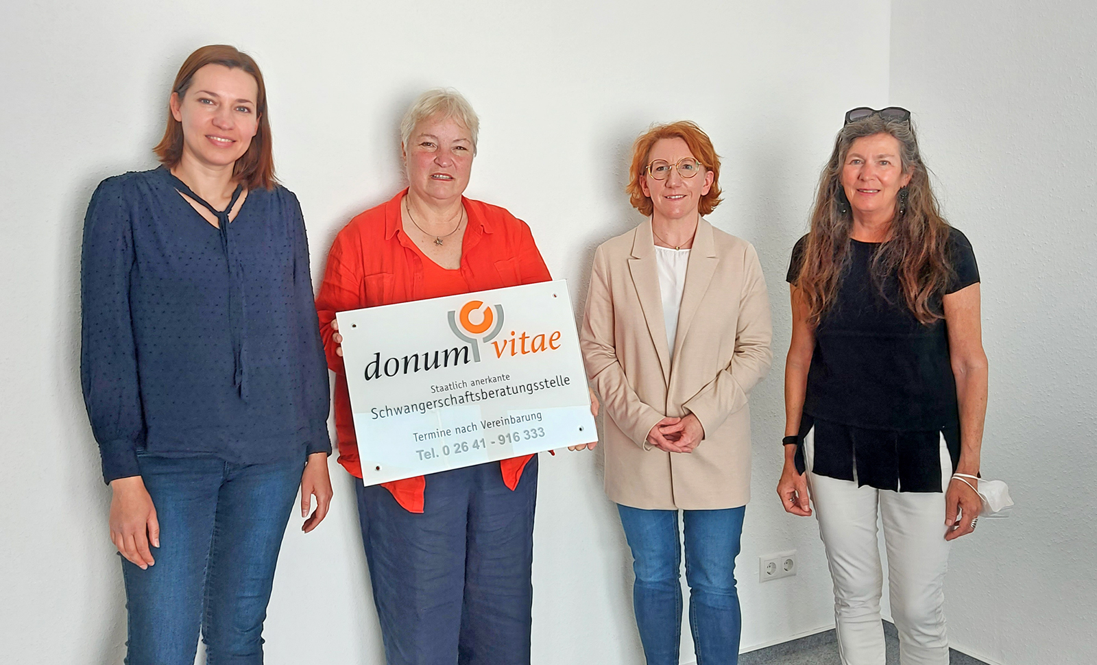 Susanne Müller MdL SPD traf sich mit MitarbeiterInnen des Kreisverbandes Donum Vitae