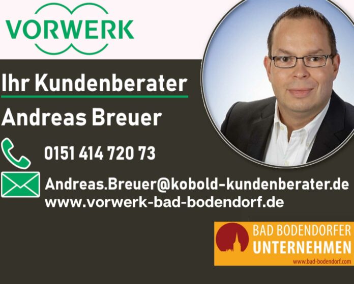 Visitenkarte Vorwerk Andreas Breuer