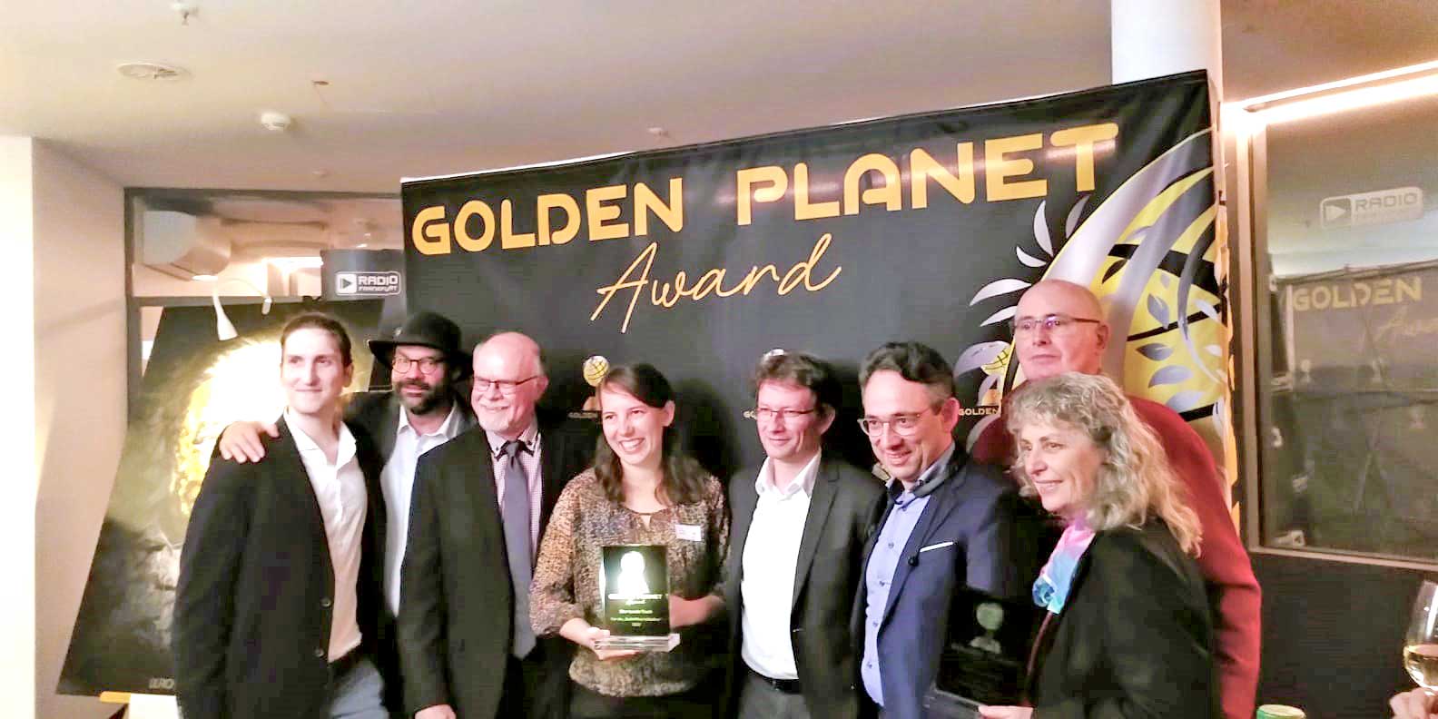 Unternehmeraward „The Golden Planet“