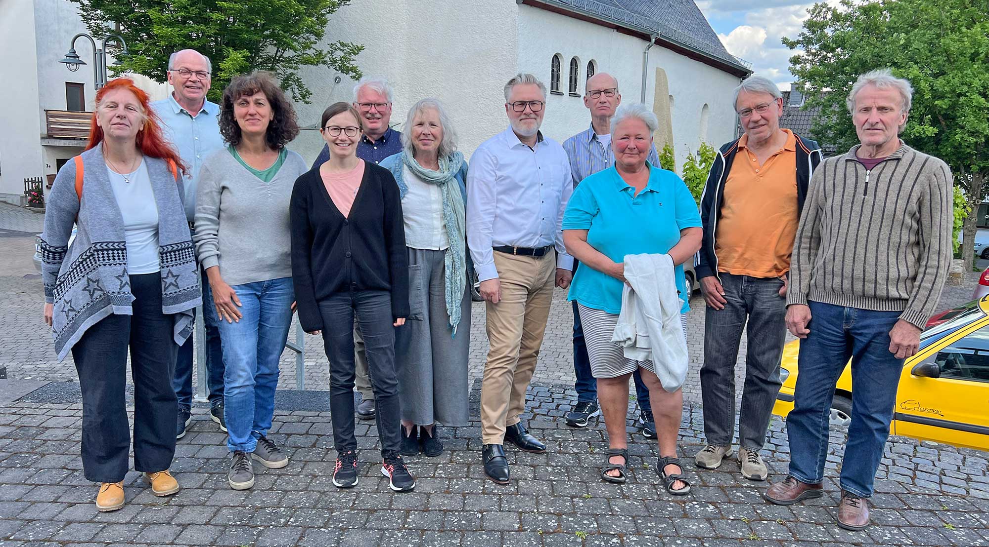 Mitglieder des Ortsverbandes von BÜNDNIS 90/DIE GRÜNEN in Koisdorf. Foto: Anton Simons