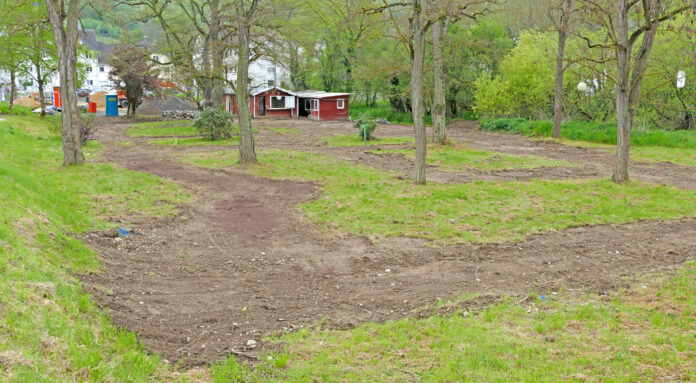 Minigolfplatz in Bad Bodendorf im Rohzustand. Foto: Achim Gottschalk