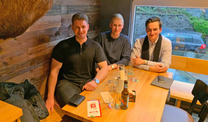 Nico Jülich, Dennis Trütgen und Pascal Jonas