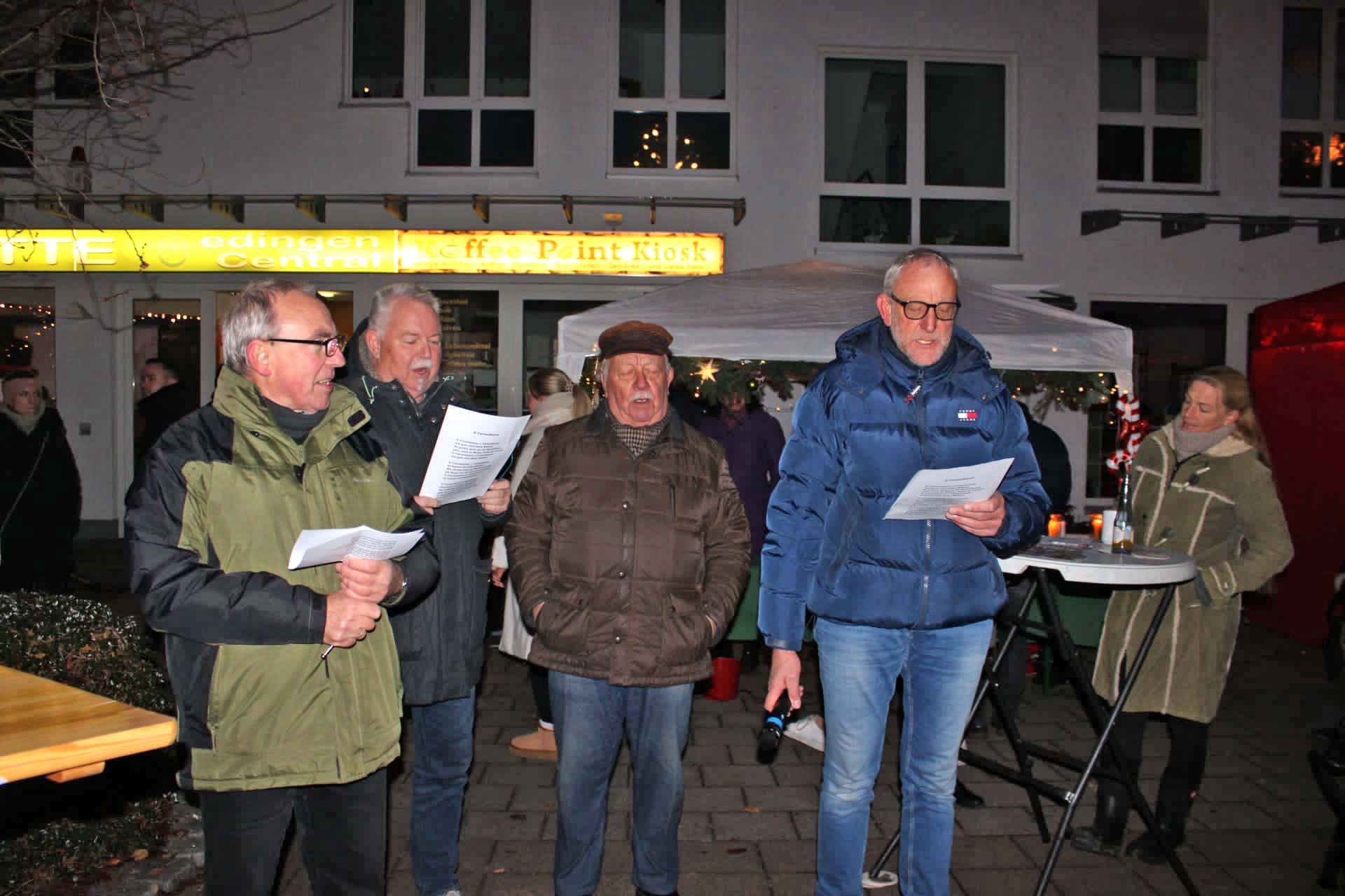 Spaß beim Programm und dem gemeinsamen Adventstreffen in der Ortsmitte.