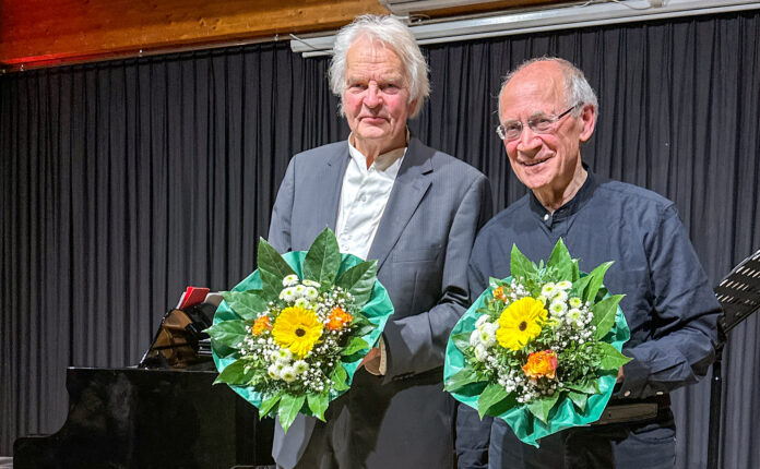 Bariton Ulrich Schütte und Jürgen Glauss