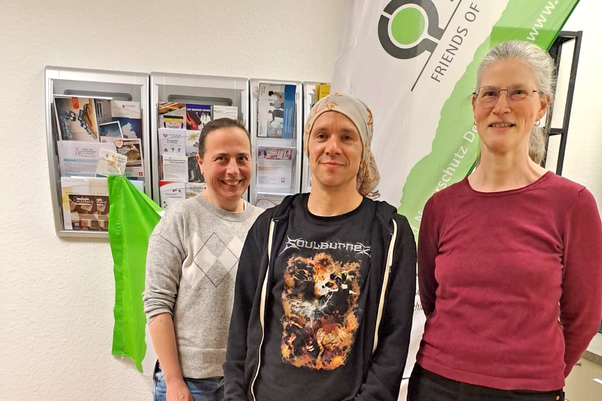 Der neue alte Vorstand im R(h)einkommen in Remagen. Stefani Jürries, Simon Lang und Sabine Lembke (v. links nach rechts).
