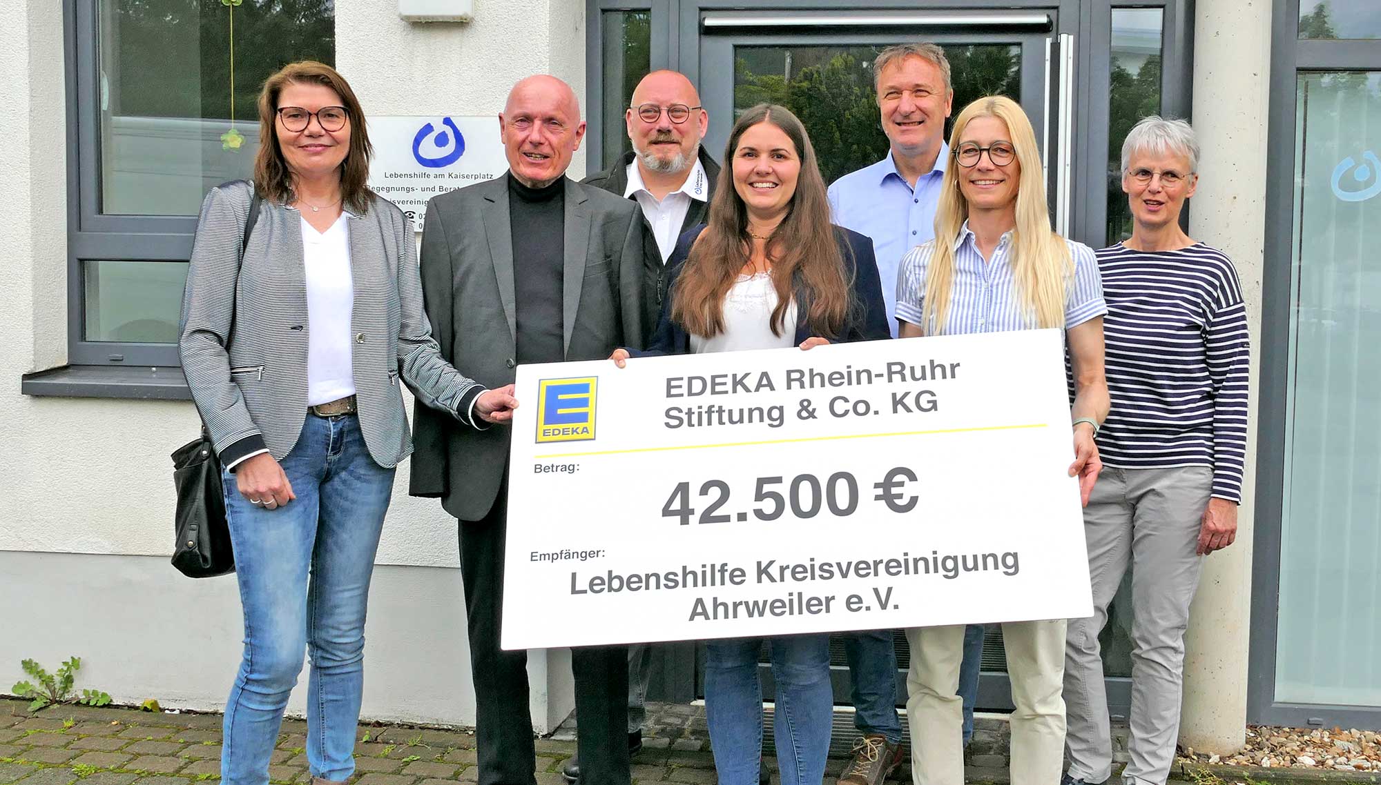 Martina Thiele, Ulrich van Bebber, Hans-Christian Seifert, Nadine Rudolphi, Jörg Scheider, Ute Voß und Karin Friele