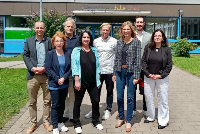 Florian Maier, Susanne Müller, Herr Braner, Petra Klein, Andreas Schmitt, Sabine Bätzing- Lichtenthäler,  Herr Beck, Uta Erlekampf
