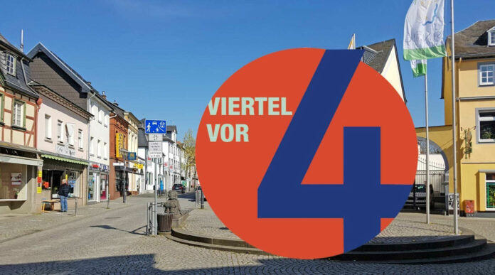 Sinzig Markt mit Logo