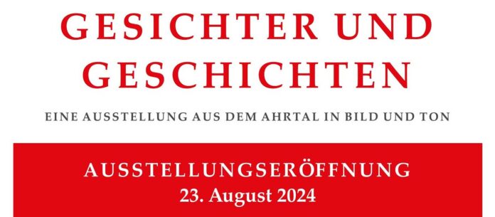 Foto: Richner/ Hartung/MHD: Für das Projekt erzählten Menschen aus dem Ahrtal ihre ganz persönlichen Geschichten
