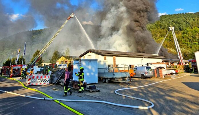 Großbrand Hönningen