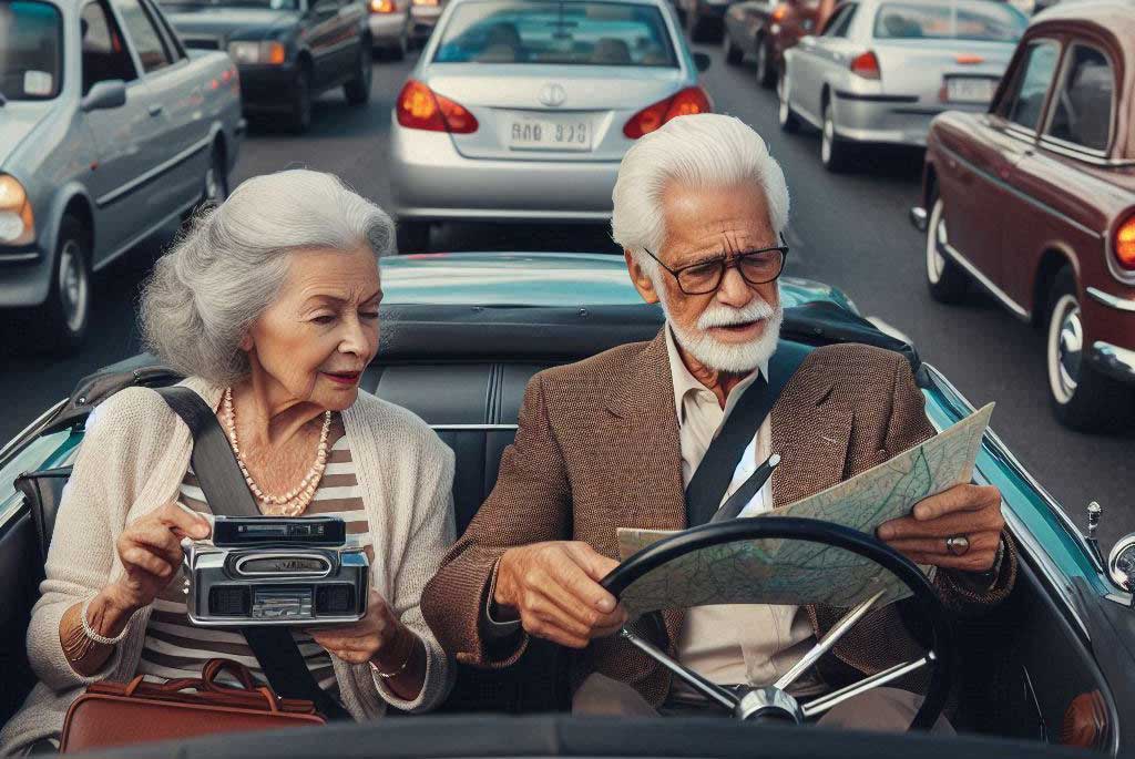 Senioren im Straßenverkehr