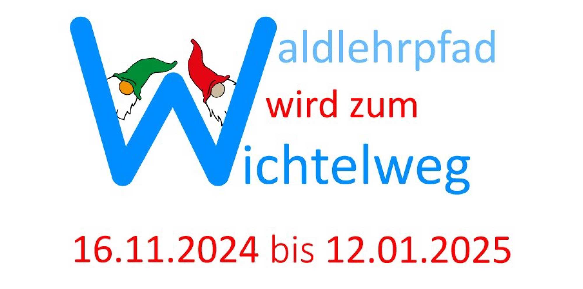 Plakat Wichtelweg im Remagener Stadtwald