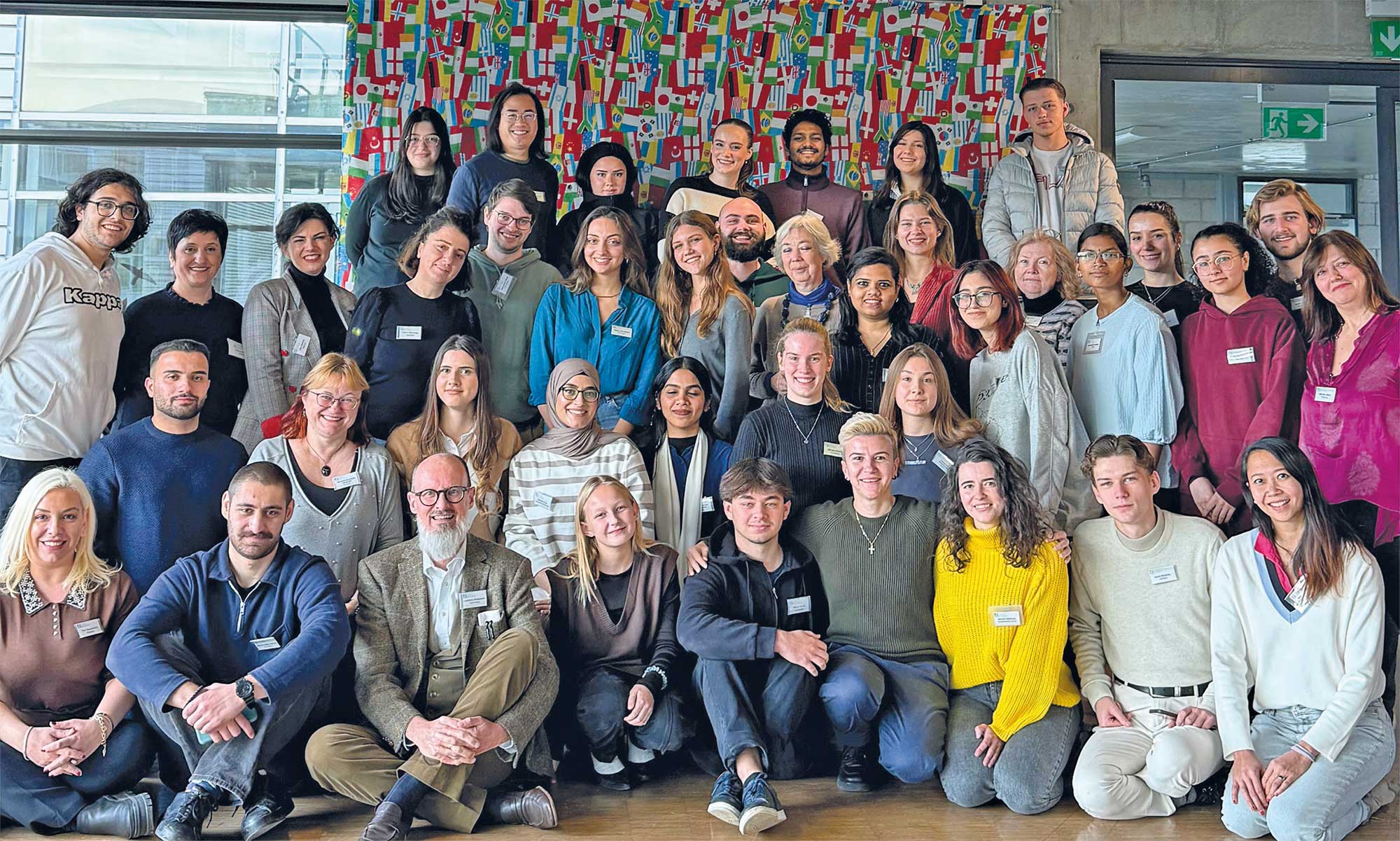 42 internationale Lehrende und Studierende aus 16 Ländern zu Gast beim „Embracing Cultural Diversity“ Seminar 2024 am RheinAhrCampus, Remagen. Foto: Arganashvili, Sprachen/Internationales, RheinAhrCampus