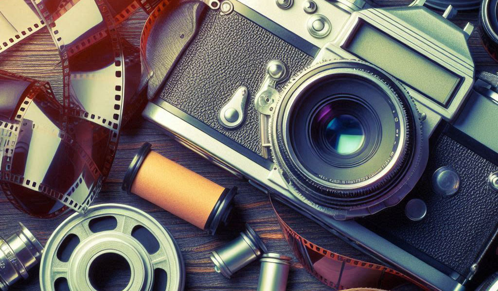 Kamera mit Film