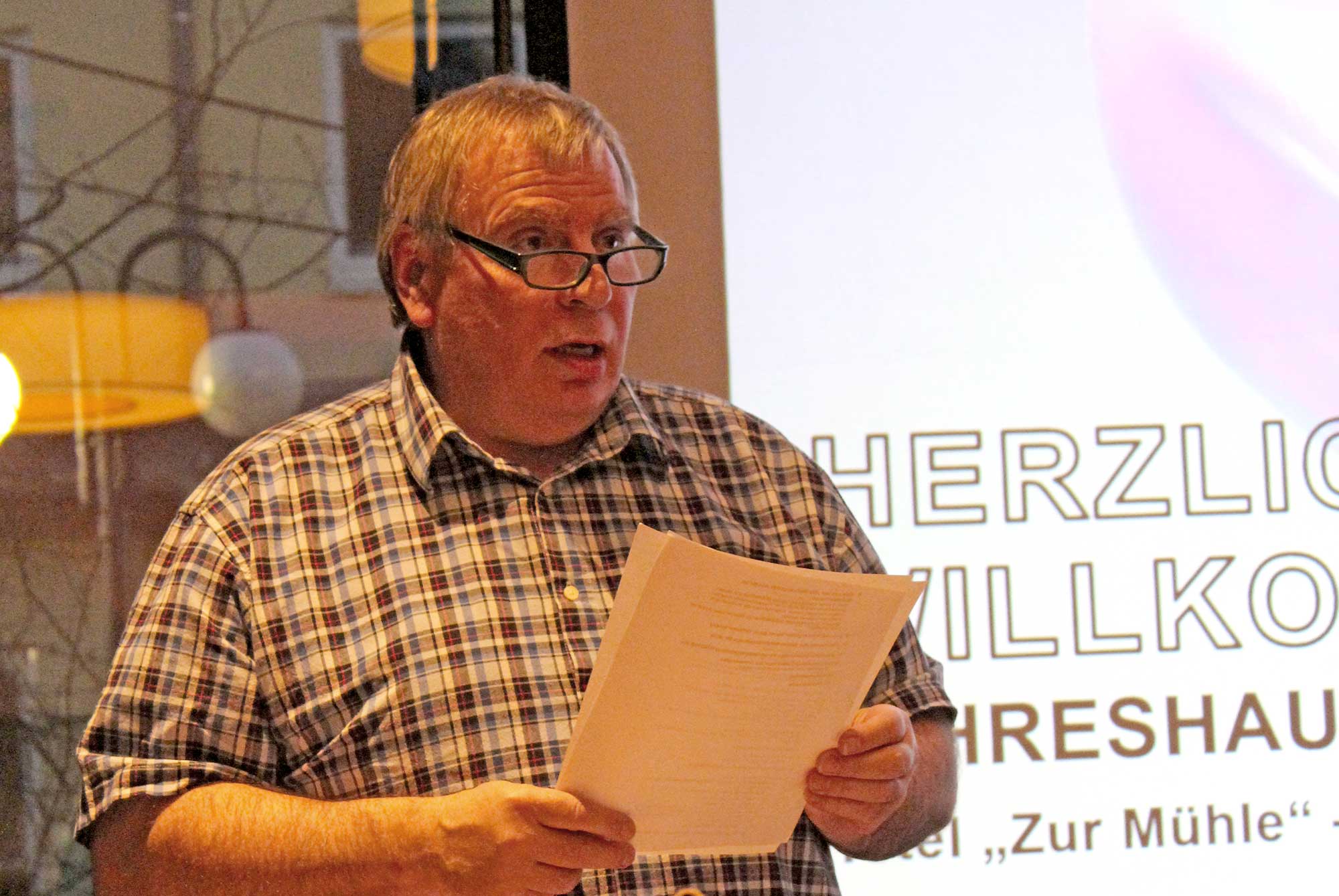 Vorsitzender Rüdiger Kowalsky 
