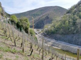 Baustelle im Ahrtal