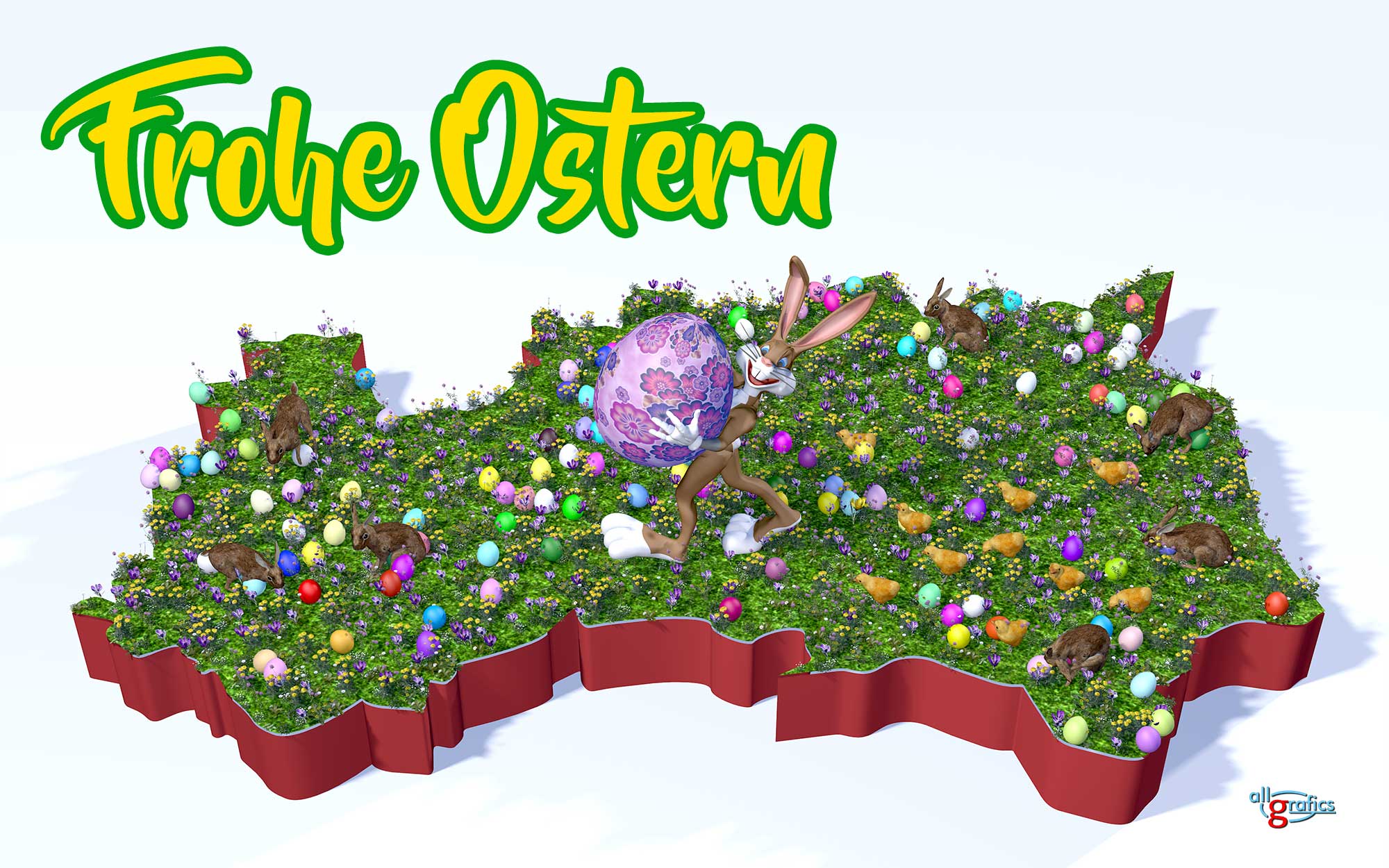 Plakat Ostern