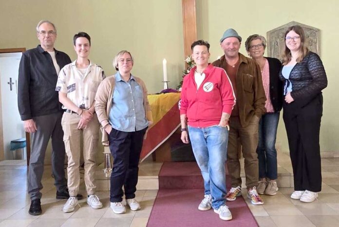 Thomas Rheindorf, Anna Braun, Jana Seifert, Toni Velten, Michael Steins-Wißmann, Adelheid und Hanna Trocha